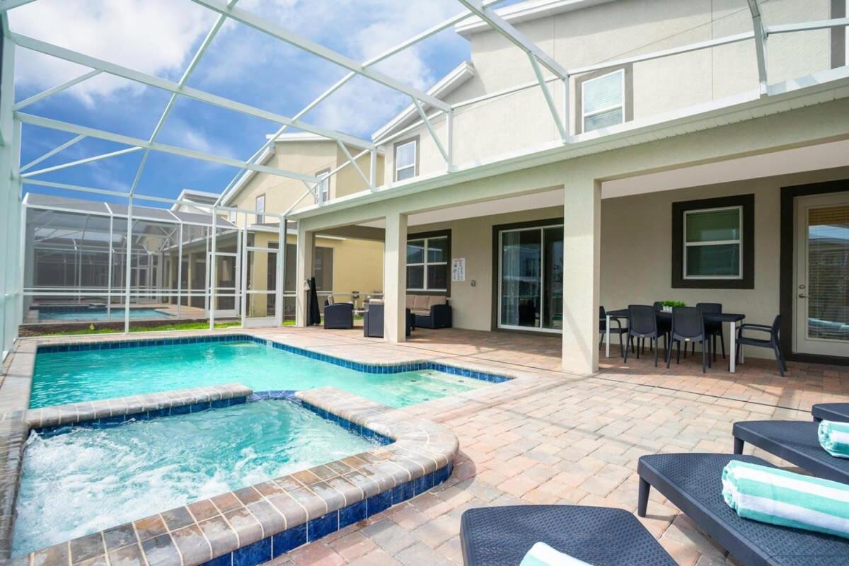 Marvelous 7Bd/5Ba Family Friendly W/ Gameroom & Pool Close To Disney 1201 Kissimmee Exterior foto