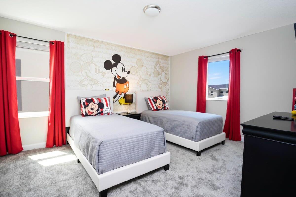 Marvelous 7Bd/5Ba Family Friendly W/ Gameroom & Pool Close To Disney 1201 Kissimmee Exterior foto