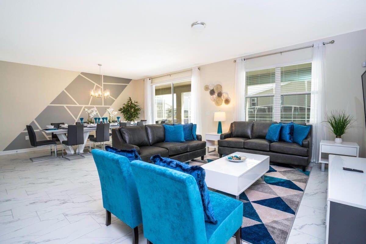 Marvelous 7Bd/5Ba Family Friendly W/ Gameroom & Pool Close To Disney 1201 Kissimmee Exterior foto