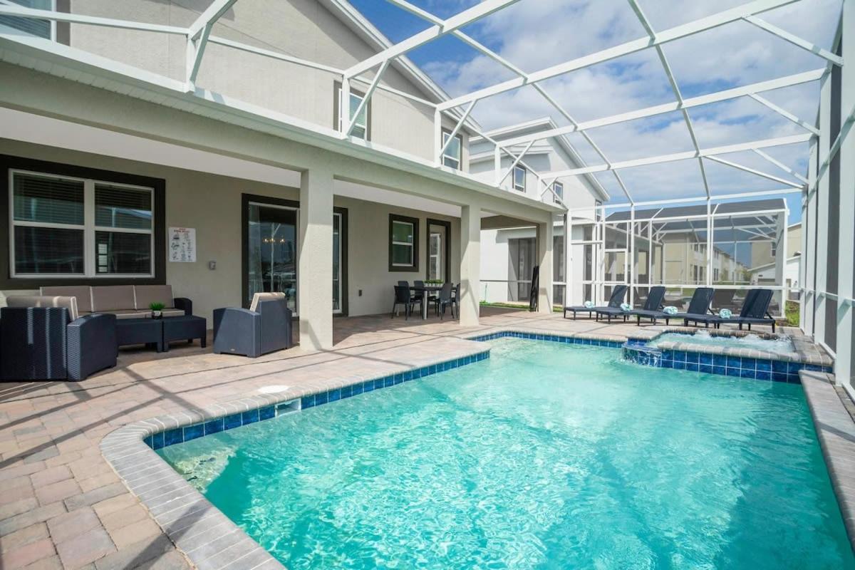 Marvelous 7Bd/5Ba Family Friendly W/ Gameroom & Pool Close To Disney 1201 Kissimmee Exterior foto